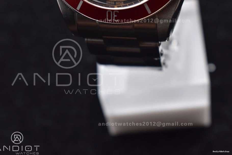 Black 1:1 SportInspired 888 ZF Heritage Bracelet Bezel Edition Red A Best SS Bay on 0423